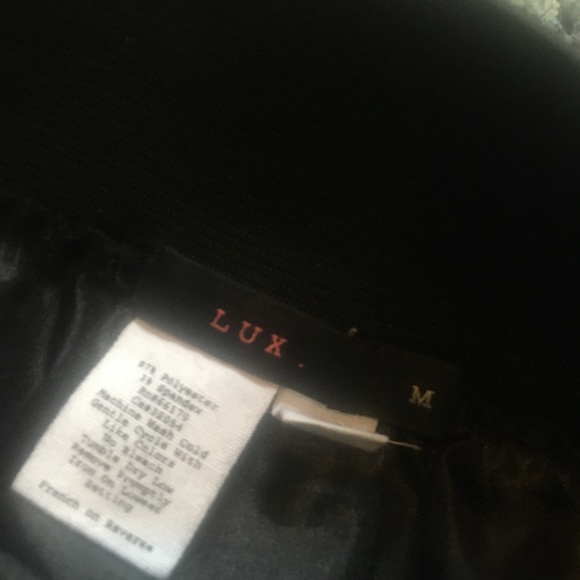 Lux Brand Black wrap mini skirt-Fun and festive! - Picture 2 of 3